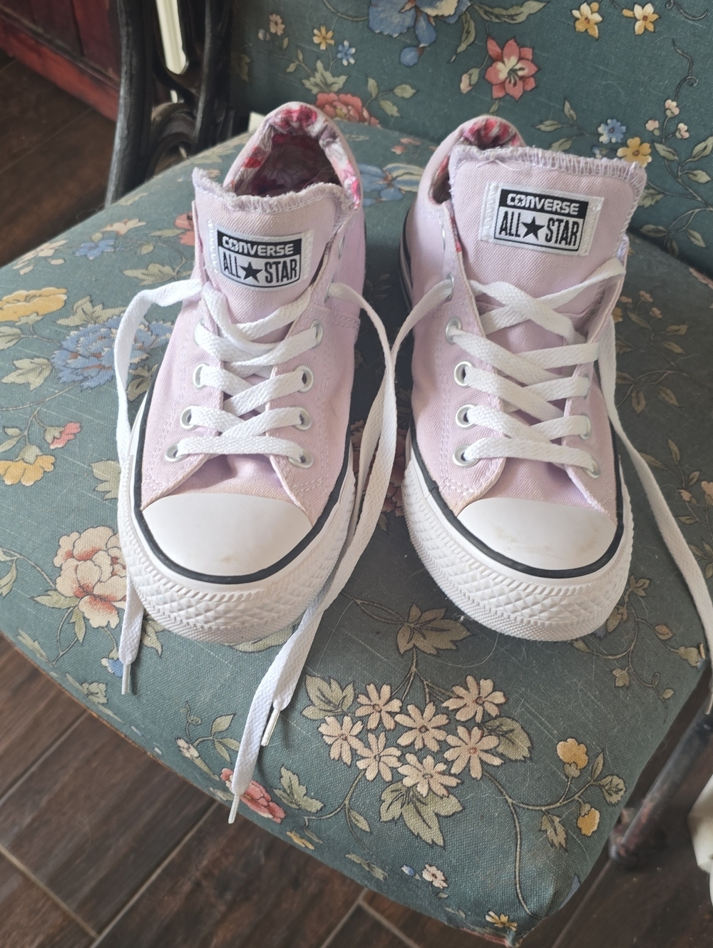 Converse All Star Light Pink Low Top Canvas Sneakers